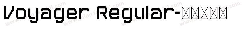 Voyager Regular字体转换